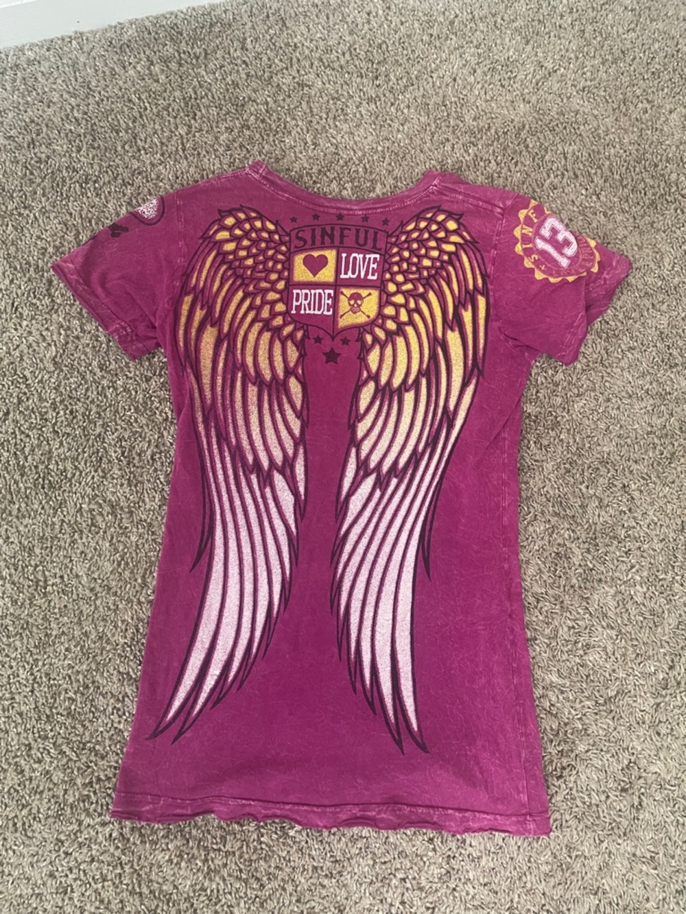 Sinful Women's Short Sleeve Tee